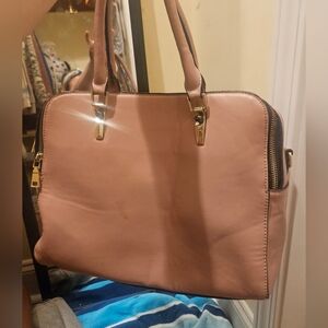 Elegant Mauve/pink Women's Handbag